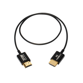 ZITAY Ultra Thin and Flexible 8K HDMI Cable 2.1 48Gbps 1.64ft/50cm,High Speed Supports 8K 60Hz,4K 120Hz Camera, Compatible with Atomos Camcorder, Monitor, Gimbal A7S3 M4 FX3 ninjav S1H GH6Z9 PS5【CH22】