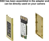 ZITAY Adapter NVME M.2 2230 SSD to CFexpress Type B Card Adapter Compatible with Nikon Z6 Z7 Z9 Canon RC R5 R5C Panasonic GH6(SSD not included)