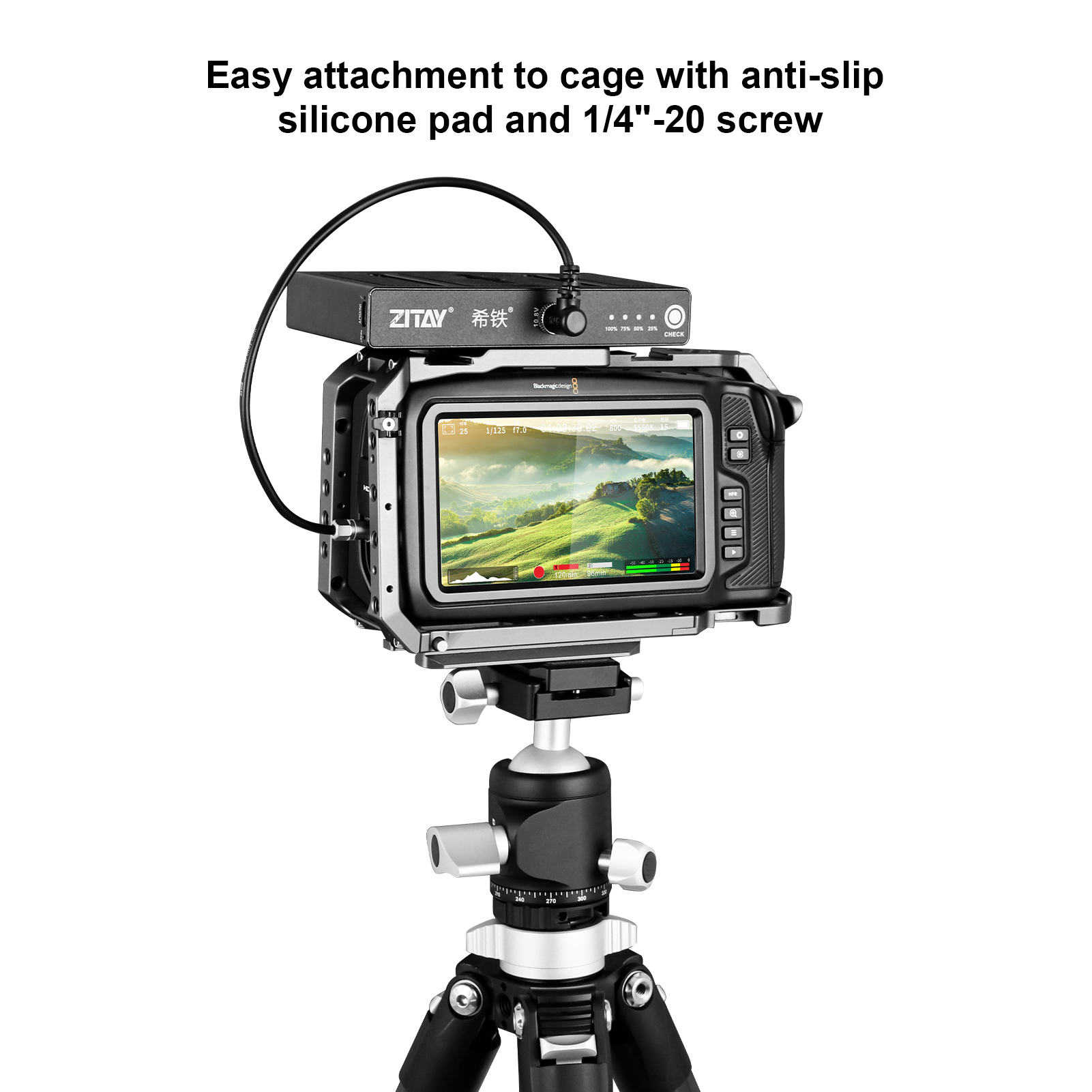 Amazon | SmallRig BMPCC 4K/6K用NP-Fバッテリーアダプター