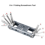 ZITAY 8-in-1 Folding Tool Set Includes Screwdrivers and Hex Key Wrenches compatible Camera Cage