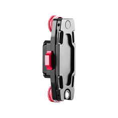 Clip for Camera or Battery with Plate with Quick Release System for Sony, Nikon, Fuji, DSLR Action Camera Backpack Camera Strap Mount