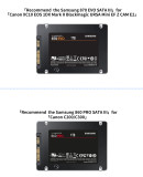 2.5 inch SSD to CFast 2.0 CFast Adapter Converter Cable for Canon C200 C300 EOS 1DX Mark II Blackmagic URSA Mini EF Z CAM E2 BMD BMPCC 4K