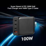 NP-F Battery Charger 4-Channel PD 9V-20V 100W Fast Charge for Sony NP-F970 NP-F770 NP-F750 NP-F550 FM50 FM500H
