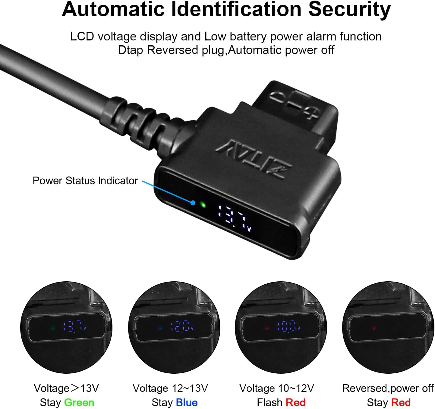 Adaptateur D-Tap NP-FZ100 Fotga Extendable Power Adapter Cable For D-Tap Connector To Batterie Sony A7iii