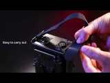 Dual Channel V-Mount Battery Adapter Converter Power Supply for Video LED Light with Quick Release Set