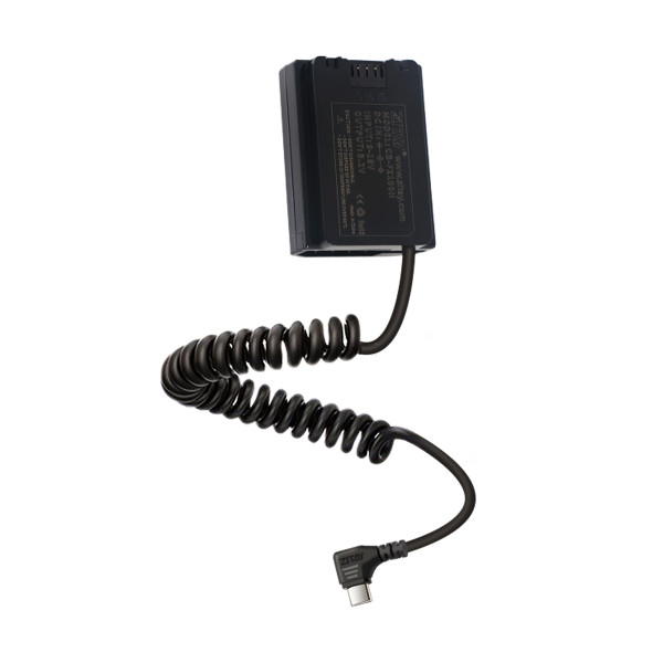USB Type C to NP-FZ100 for Sony Alpha A7 III, A7R III, A7R IV, A9, Alpha 9, A7R3