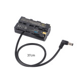 DC to NP-F550 dummy battery for Sony