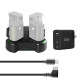 ZITAY Fast 4-Channel Compact Charger with PD 67W Adapter Kit Compatible with Canon LP-E6, LP-E6N, and LP-E6NH Type Batteries