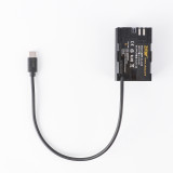 RS2  RS3PRO  to LP-E6P Dummy Battery  for  Canon 5D2 5D3 5D4 80D 6D2 R5 R5C bmpcc 4K DR10 Camera Battery