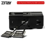 CFast 2.0 Dummy Cards to 2.5   Sata3.0 4TB SSD Adapter + V Mount Plates for Blackmagic URSA MINI 4K 4.6K
