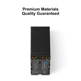 ZITAY 10200mah 14.4V 146Wh BP-U90 for Sony FS7/5 EX280/EX260/Z280/Z190/NX160 Camera Blackmagic PYXIS 6K