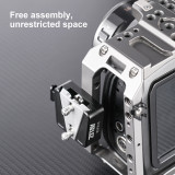 ZITAY Compact V-Lock Battery Mount Kit with Quick Release and 1/4  Thread Mount