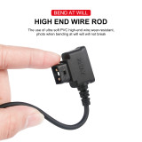 ZITAY D-TAP to LP-E6P Dummy Battery Compatible for Canon 5D2/5D3/5D4/6D/6D2/7D/7D2/70D/80D/5DSR Camera SMALLHD 501 502 701 Power Cable