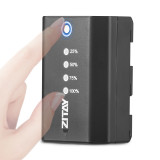 ZITAY NP-FZ100 Rechargeable Lithium-Ion Battery Touch Display Remaining Battery for Sony Alpha a9 II, a9, a7R IV, a7R III, a7 III, a6600
