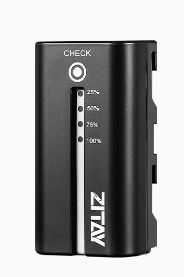 ZITAY Camera Battery NP-F550 Lithium Battery  Camera Power Bank NP-F550 7.2V 3400mAh