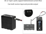 ZITAY Battery Sony NP-F970-980-F550 with Dual DC Ports and USB C Ports Fast Charging Compatible with Sony NP-F930 F950 F960 F550 F530 F330 F570 CCD-SC55 TR516 TR716 TR818 TR910 TR917 etc