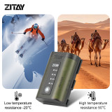 Zitay camera battery Canon LP-E6  5D4 80D 5D2 5D3 bmpcc 4K