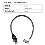 ZITAY SDI Protector for RED Komodo SDI Port Protection Galvanic Isolators BNC Male to Female