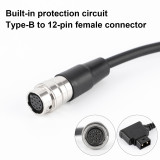 ZITAY D-TAP to 12Pin Power Cable