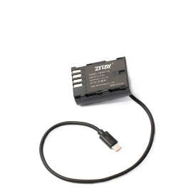 ZITAY DJI RS2/RS3 Pro Stabilizer to Panasonic BLF19E Dummy Battery for Panasonic GH4/GH5/G9/GH5S (DR15)