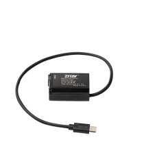 RS2 to NP-FW50 Dummy Battery Adapter for Sony Alpha A7 A7II A7RII A7SII A7S A7S2 A7R A7R2