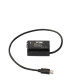 RS2 to NP-FW50 Dummy Battery Adapter for Sony Alpha A7 A7II A7RII A7SII A7S A7S2 A7R A7R2