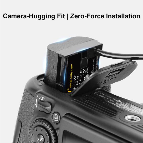 ZITAY USB-C  to LP-E6P Dummy Battery