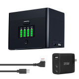 ZITAY  LP-E6 / E6NH / E6P / NP-FZ100 Camera Battery Fast Charging Box,for Sony,A7M4, A7R3, A7R4, 7RM3, A9M2, ZV-E10,Canon, R5, R5C, R6