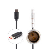 ZITAY RS2 RS3 to Lemo 2Pin Male Power Cable for Cameras Wireless Video Transmission Systems Power Supply 【CR28】