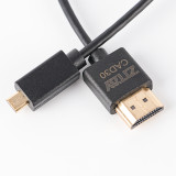 ZITAY HDMI Type A to Mini type C Micro Type D camera cables