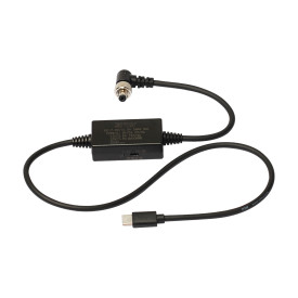 ZITAY DC to USB-C Power Cable with Adjustable Voltage Module for Canon R5C / Camcorders/Battery/External Battery