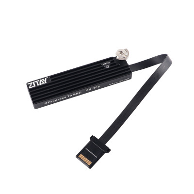 Adaptateur CFexpress Type A Vers Type B - Convertisseur Pour Cartes Mémoire Photo/vidéo - Argenté