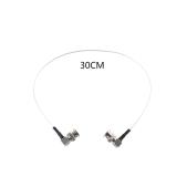 ZITAY SDI 3G HD video cable, male to male, 50cm, right-angle connector