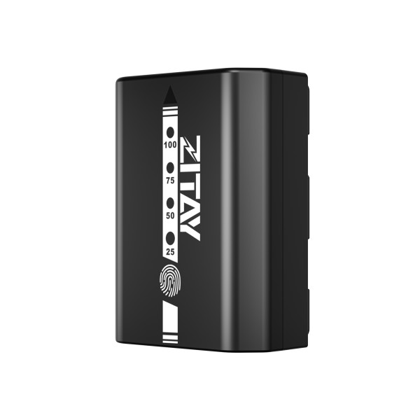 ZITAY NP-FZ100 2600mAh Battery with USB-C Quick Battery Level Check for Sony A7R V A7S III A7 IV ZV-E1, FX3, FX30, A1, A9,A9 II, A6600, A7C