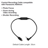 ZITAY  DJI Ronin RS4 Mini Stabilizer Control Cable for Recording, Compatible with Sony, Fujifilm, and Panasonic Cameras for Focus/Zoom, Shutter Recording, and Photo Capture Connection Cable.