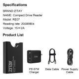 ZITAY  USB Type-C Reader for ARRI Codex Compact Drive