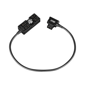ZITAY D-Tap 1x4 Splitter Cable one male D-tap to four female D-tap outlet adapter converter outlet cord for photography（CD04)