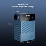 ZITAY Antarctica Version, Mini V Mount Battery 99W 14.8V 6689mAh with PD 60W USB-C Fast Charging, with DTAP,DC, USB-A,LEMO, LED Screen for Camera, Camcorder, Monitor, Video Light