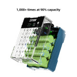 ZITAY Antarctica Version, Mini V Mount Battery 99W 14.8V 6689mAh with PD 60W USB-C Fast Charging, with DTAP,DC, USB-A,LEMO, LED Screen for Camera, Camcorder, Monitor, Video Light