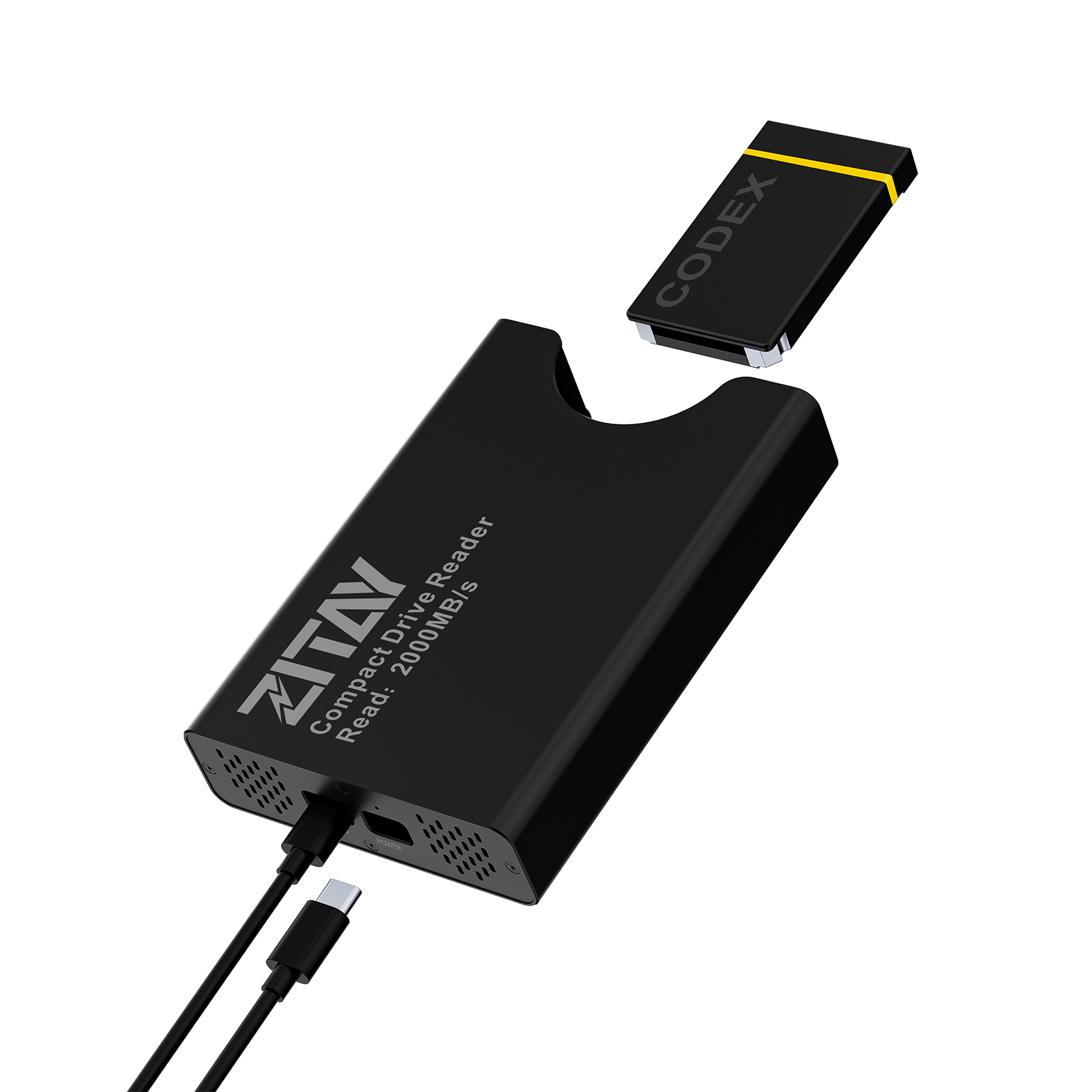 ZITAY USB Type-C Reader for ARRI Codex Compact Drive