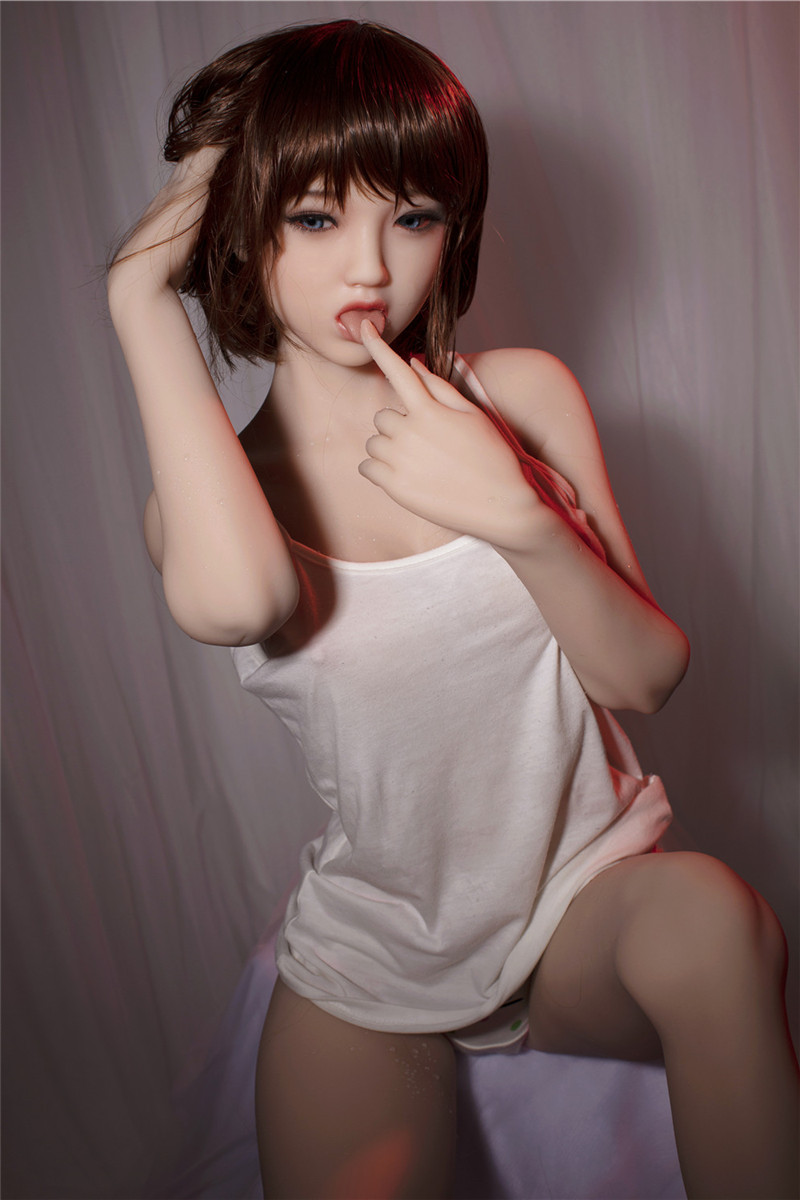 Sanhui Doll 145cm 4ft8 D cup Silicone Sex Doll with Head Mila