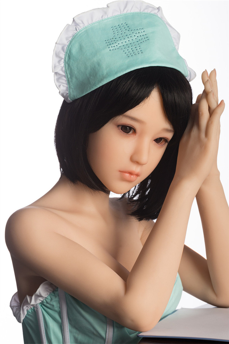 Sanhui Doll 145cm/4ft8 D-cup Silicone Sex Doll with Head #Yuki