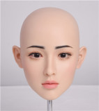 WAXDOLL Silicone Doll 155 cm(5.09 ft) Full Size Lifelike Sex Doll with #G01 Head