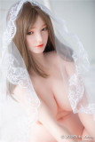 Real Girl Doll 160cm(5.3ft) E-Cup Full Size lifelike Sex Silicone Doll aiko
