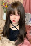 Real Girl Doll R1 TPE head M16 bolt with professional make-up option
