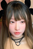 AV idol Amatsuka Moe Real Girl Doll Silicone head M16 bolt with professional make-up option