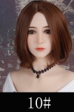 WM Doll Full Silicone Material Sex Doll 164cm/5ft4 D-Cup Doll with Silicone Head #17