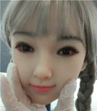 MZR Full Size 4ft5 lifelike Sex Doll Silicone Head +TPE Body #Yukino