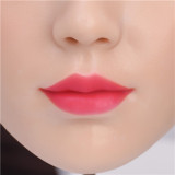 WAXDOLL Full silicone sex doll 147cm A-cup # G53 head with Realistic body makeup