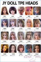 JY Doll TPE Heads Collection Page (TPE head only)